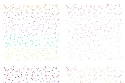 Star Confetti Overlay Clipart