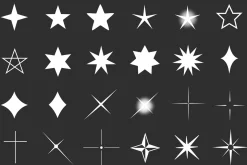 Stars & Sparkles Procreate Stamps