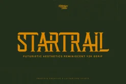 Startrail Futuristic Retro Family