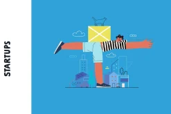 Startups flat vector illustrations