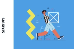 Startups flat vector illustrations
