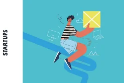 Startups flat vector illustrations