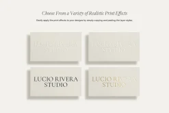 Stationery Mockup Scene Creator
