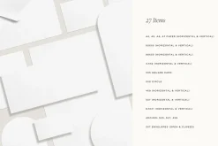 Stationery Mockup Scene Creator