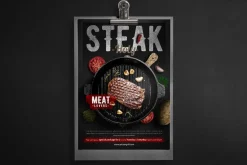 Steak Menu Flyer
