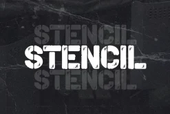 Stenchild - Stencil Font