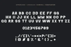 Stenchild - Stencil Font