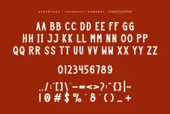 Stencil Bickors Font