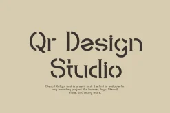Stencil Rofigat - Typewriter Font
