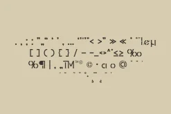 Stencil Rofigat - Typewriter Font