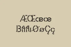 Stencil Rofigat - Typewriter Font