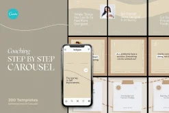 Step-By-Step Coaching Carousel CANVA