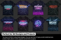 80s Text and Logo Effects Vol.3