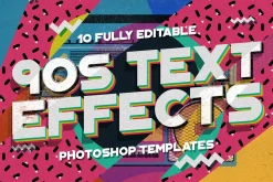 90s Text Effects