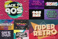 90s Text Effects