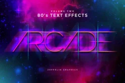 80s Text Effects Minibundle