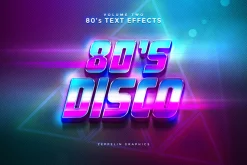 80s Text Effects Minibundle