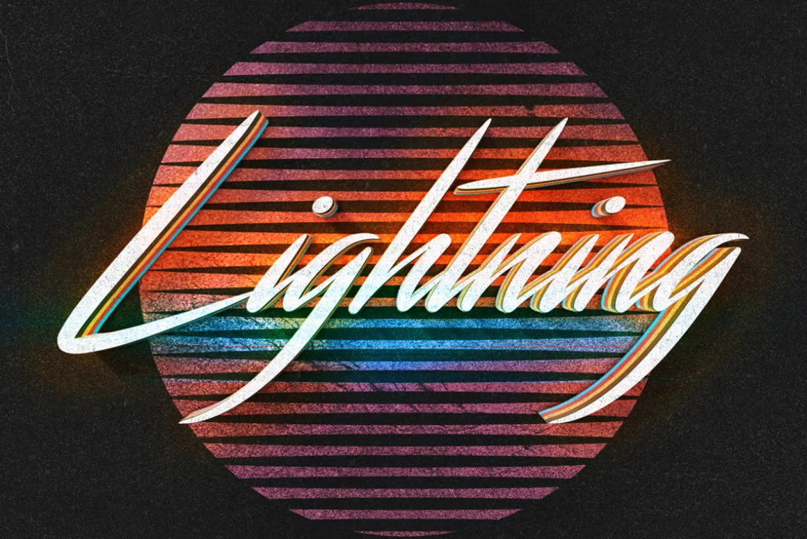 80s Text Effects Vol.2