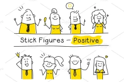 Stick Figures Positive