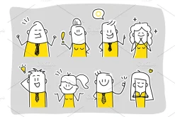 Stick Figures Positive