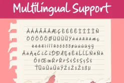 Sticky Notes - Marker Font