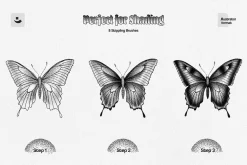 Stipple Brushes for Illustrator