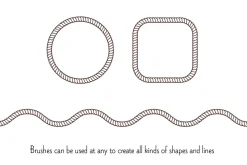 Stitched Border Vector Patterns