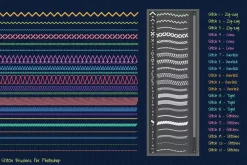 Stitch Photoshop Brushes