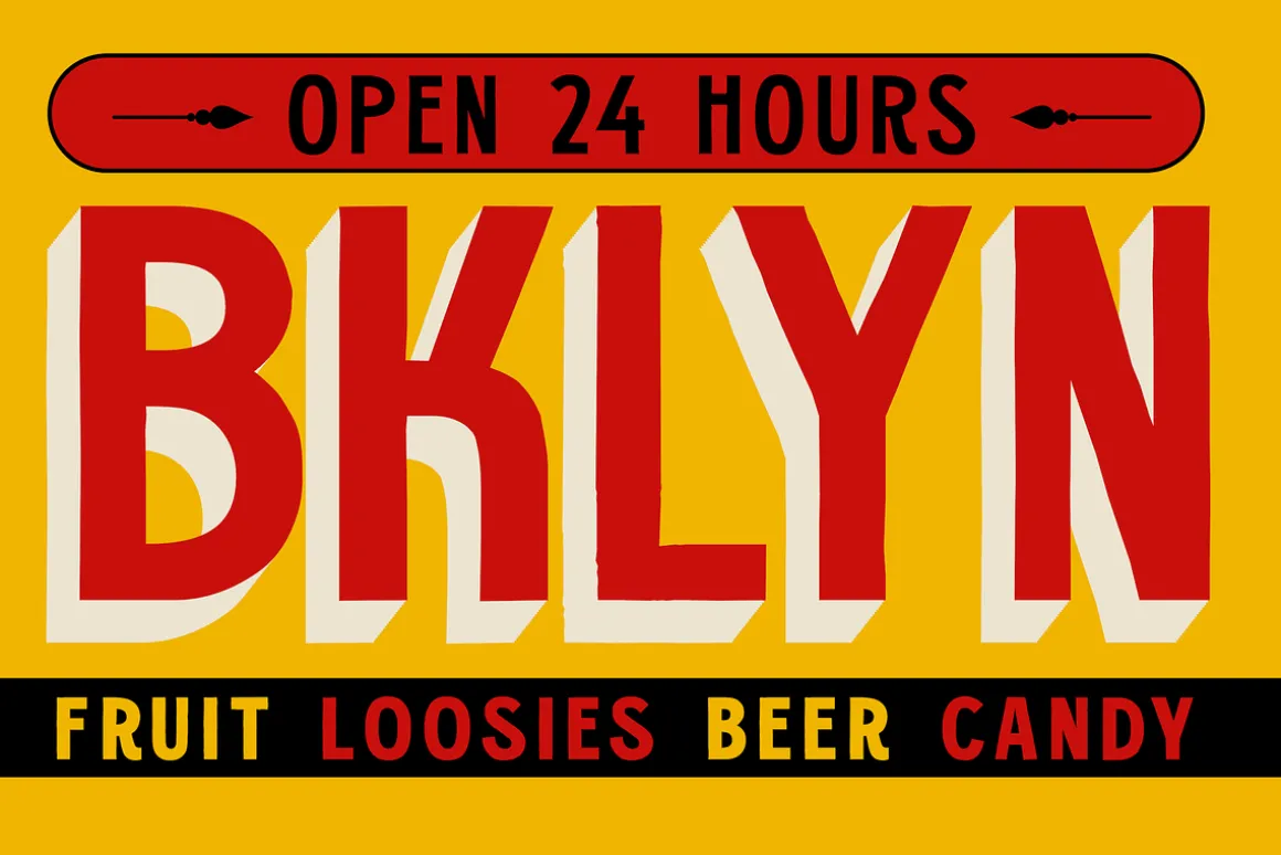 Stockman - Vintage Sans Serif Font