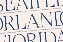 Stokeda Thin Modern Serif Font