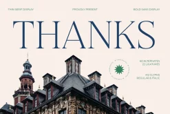 Stokeda Thin Modern Serif Font