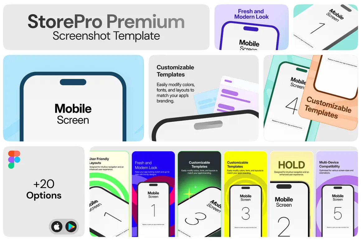 StorePro Premium Screenshot Template