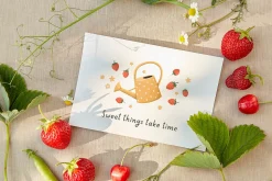 Strawberry Patch - Font & Clipart