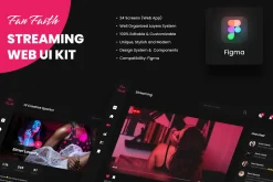 Streaming Website - Website Ui kit