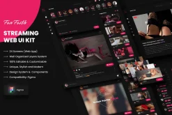 Streaming Website - Website Ui kit