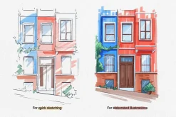 Streamline Markers for Procreate