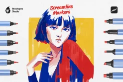 Streamline Markers for Procreate