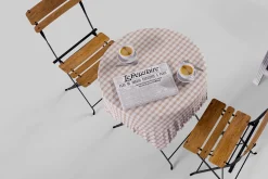 Street cafe objects