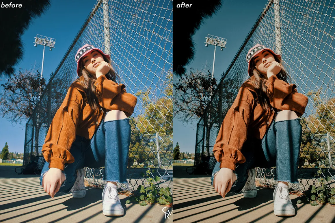 10 Street Portrait Lightroom Presets