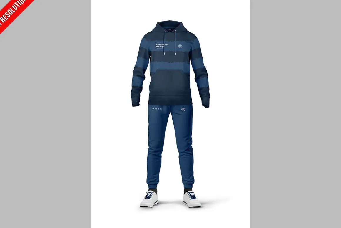 Streetwear Outfit Mockup