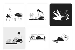 Stress Management Illustration Art