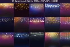 String Lights Clipart