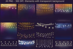 String Lights Clipart