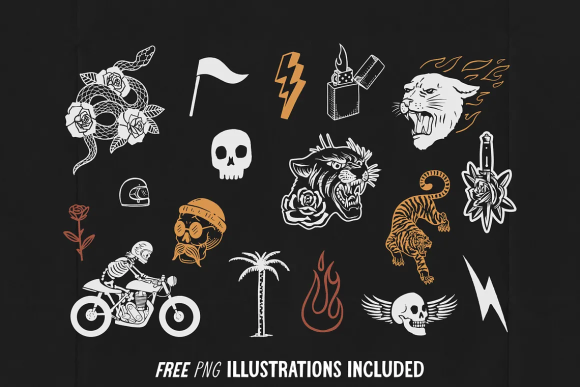 STUNT CO. Font Family + Extra