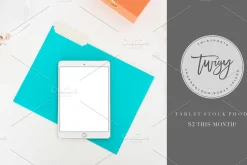 Styled Stock Photo | Tablet Mockup