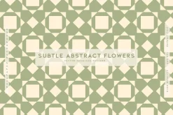 Subtle Abstract Flowers