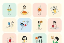 Summer Illustration Art Set