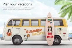 Summer Illustration Art Set