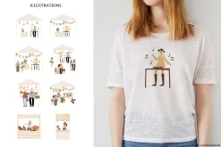 summer market clipart | svg png ai