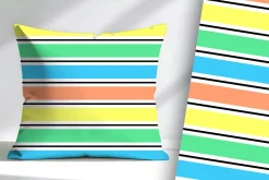 Summer Beach Stripe Seamless Repeat